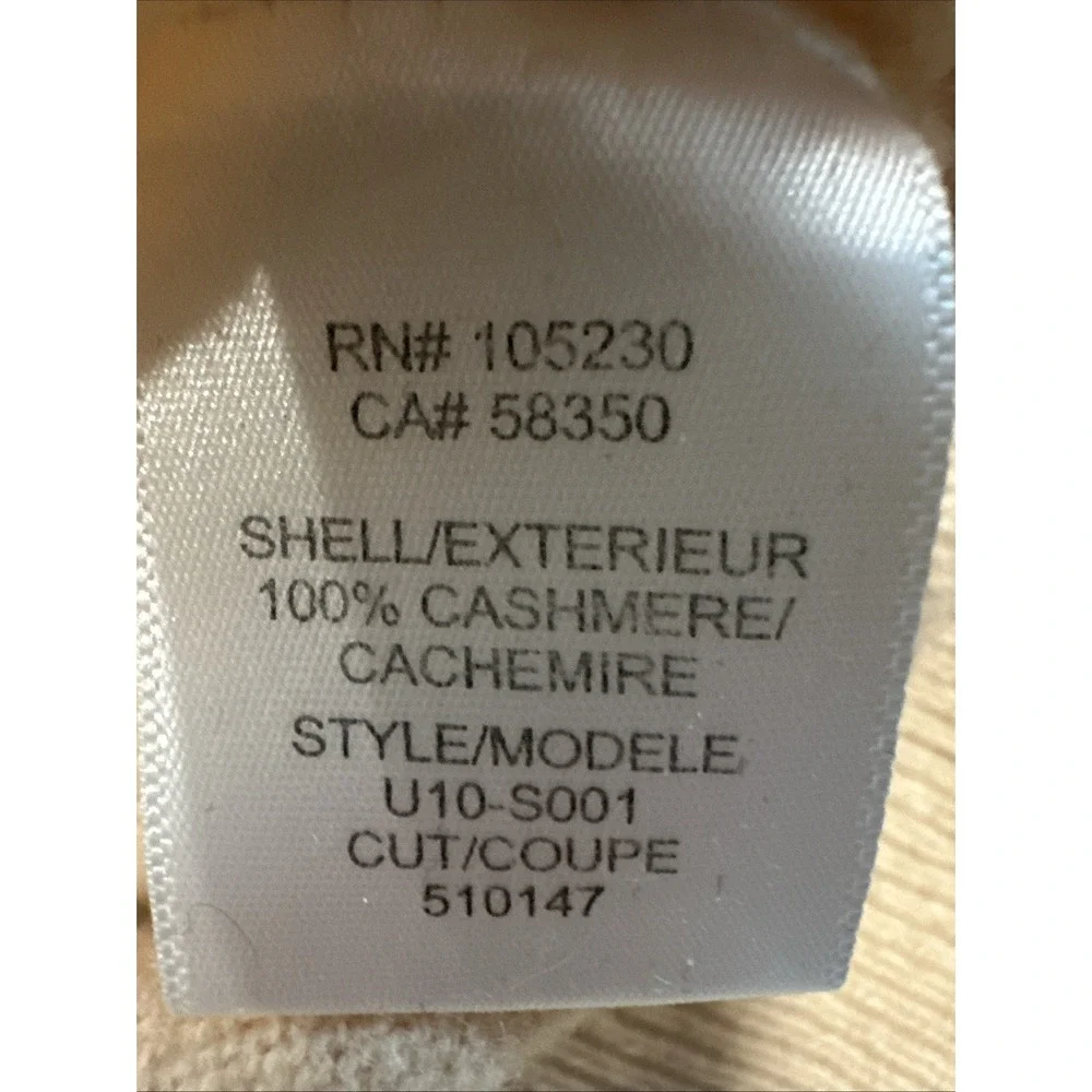 Equipment Femme Women Sweater Peach SzXS(TP)Cashmere Comfy Ribbed Raglan Neutral
